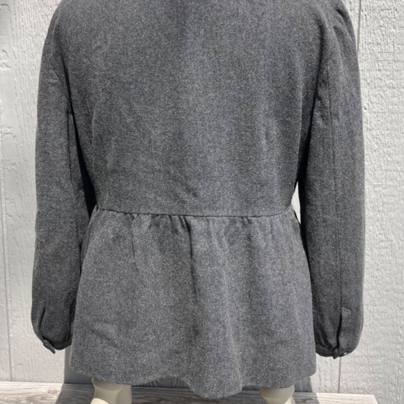 Banana Republic Wool Button Up Peplum Jacket - Picture 8 of 8